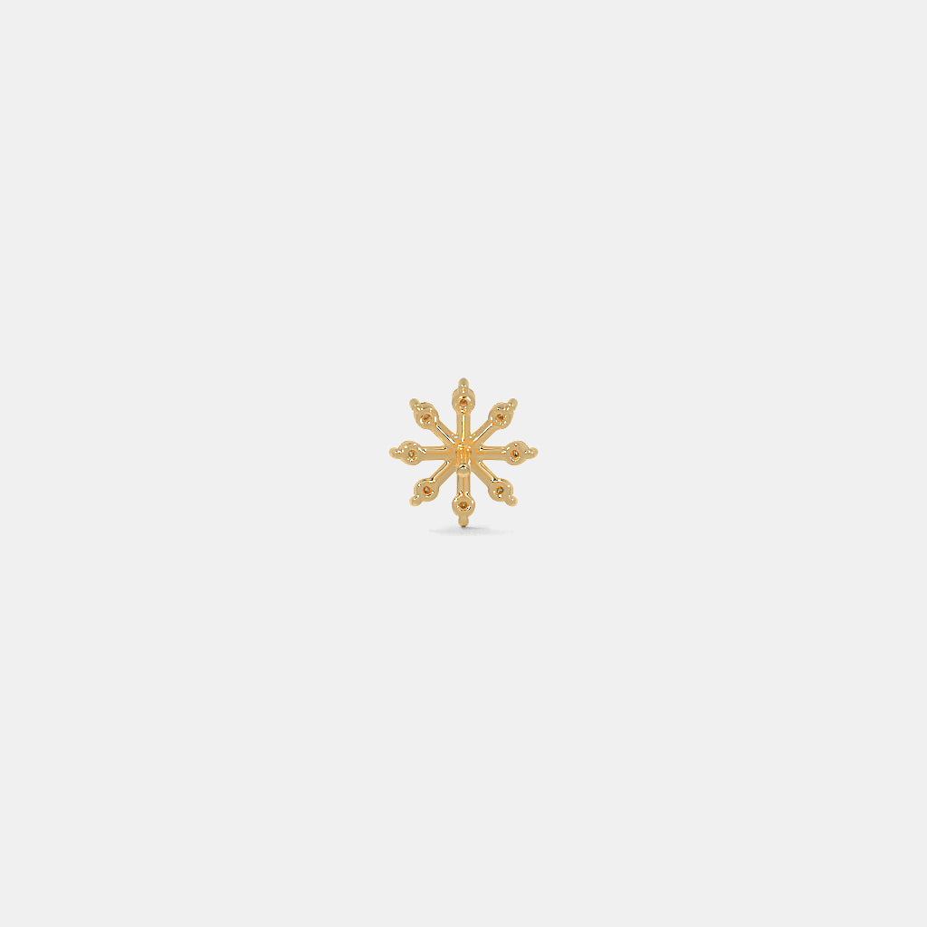 Zaria Gold Studs