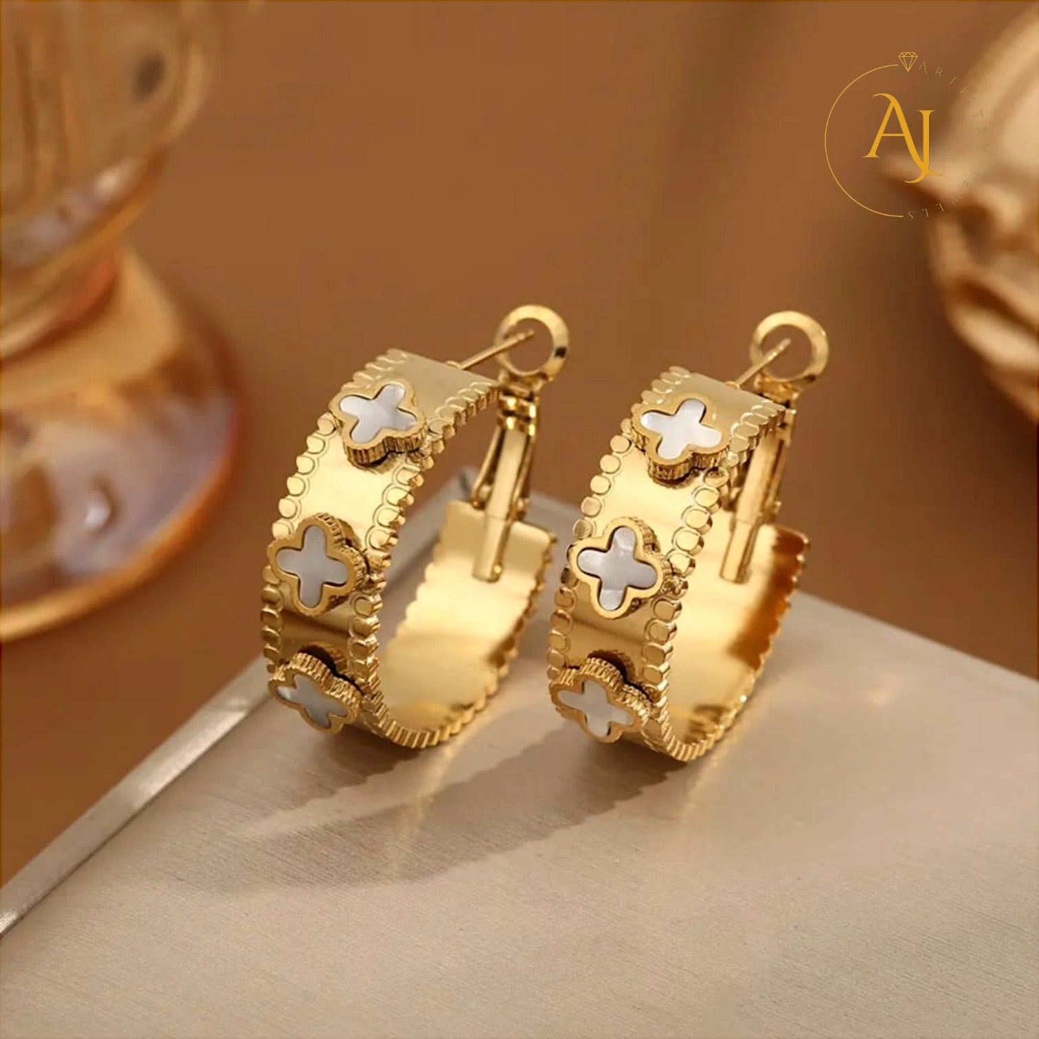 Fleur Luxe Hoops