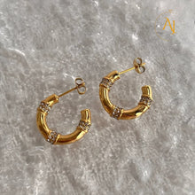 Gilded Dusk Hoops