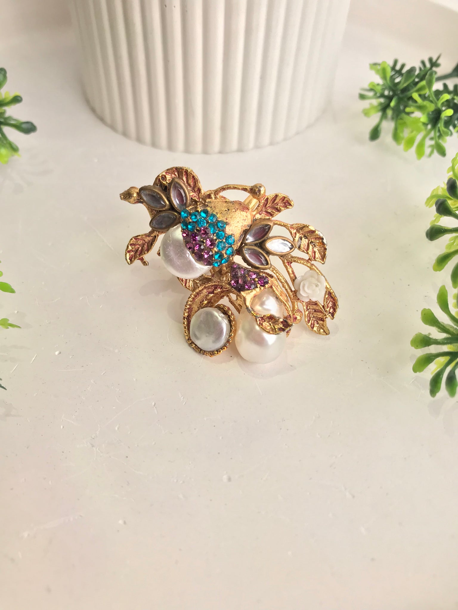 Mira Pearl Ring