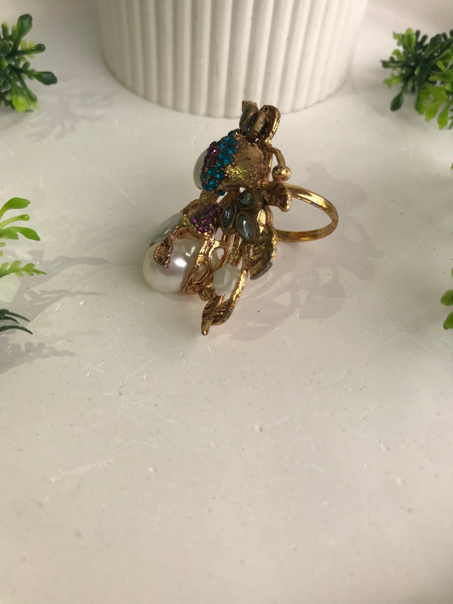 Mira Pearl Ring