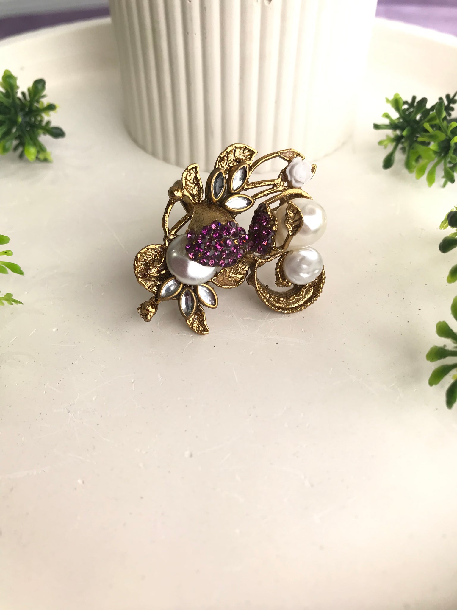 Royal Pearl Ring