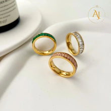 Luxe Baguette Band Ring