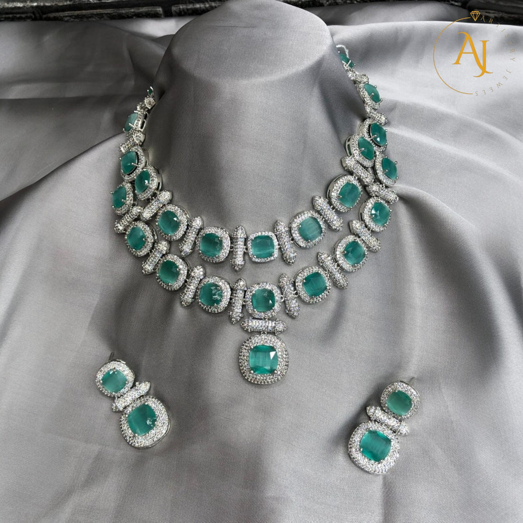 Noor Emerald Valima Set