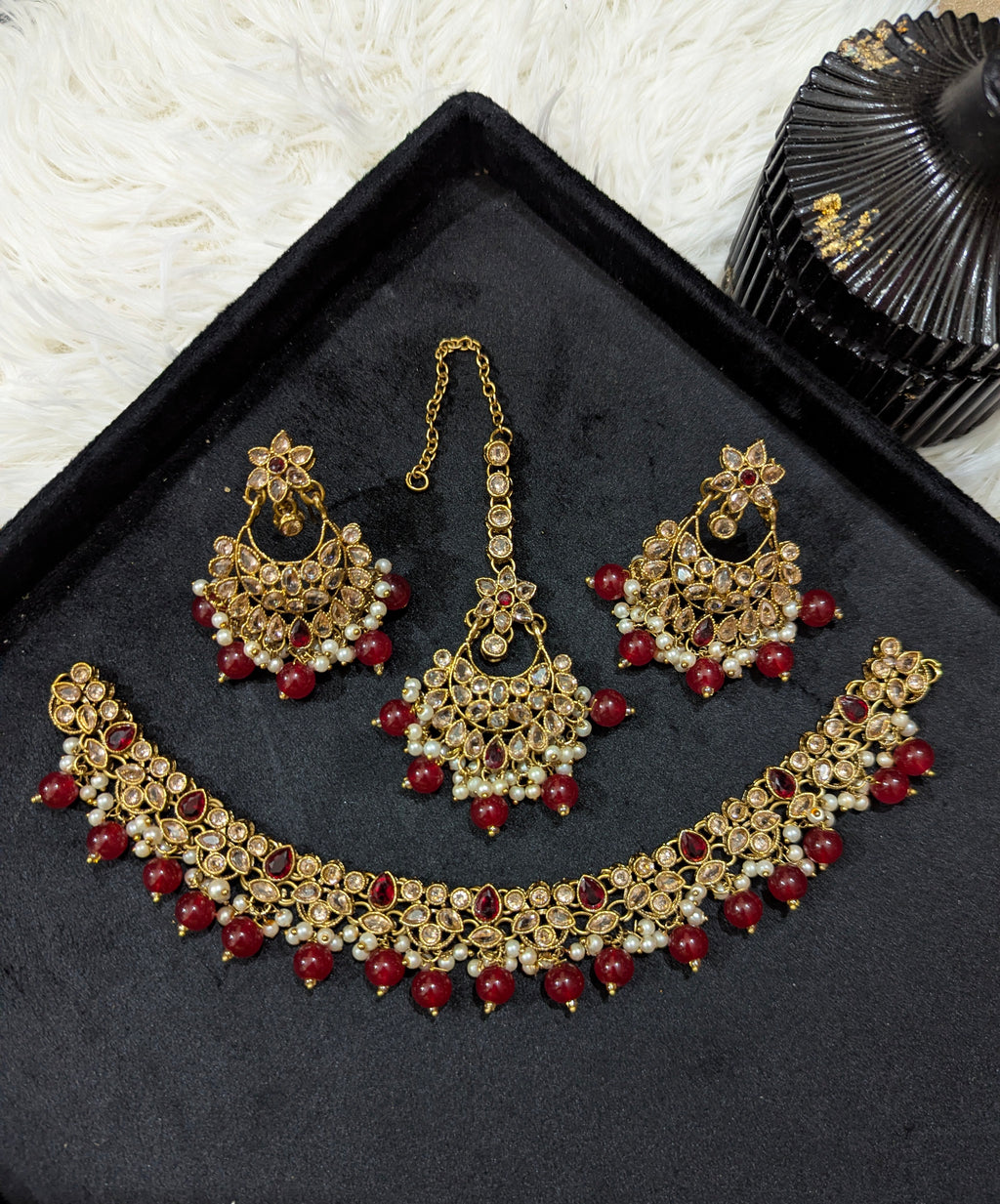 Zar-e-Noor Polki Set