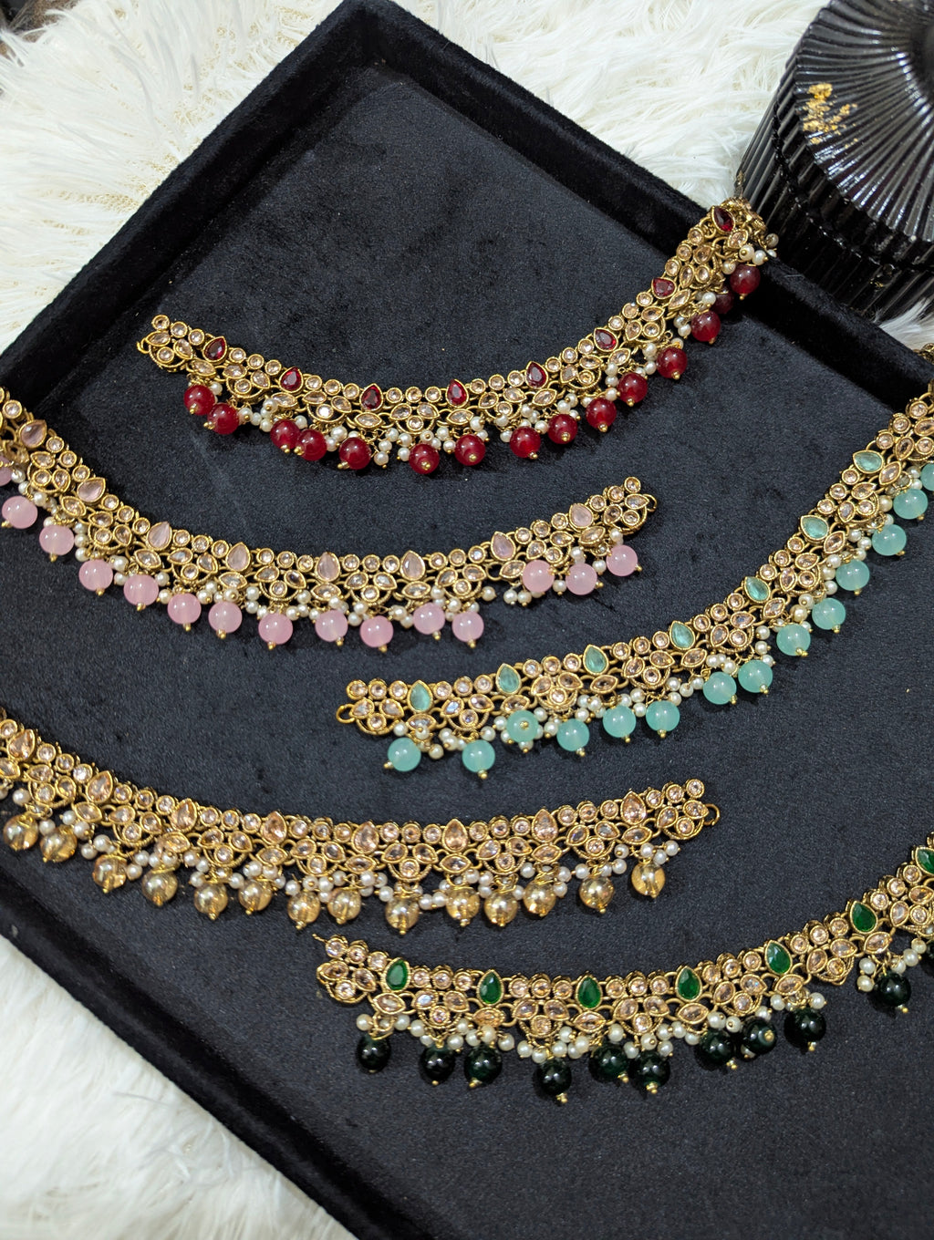 Zar-e-Noor Polki Set