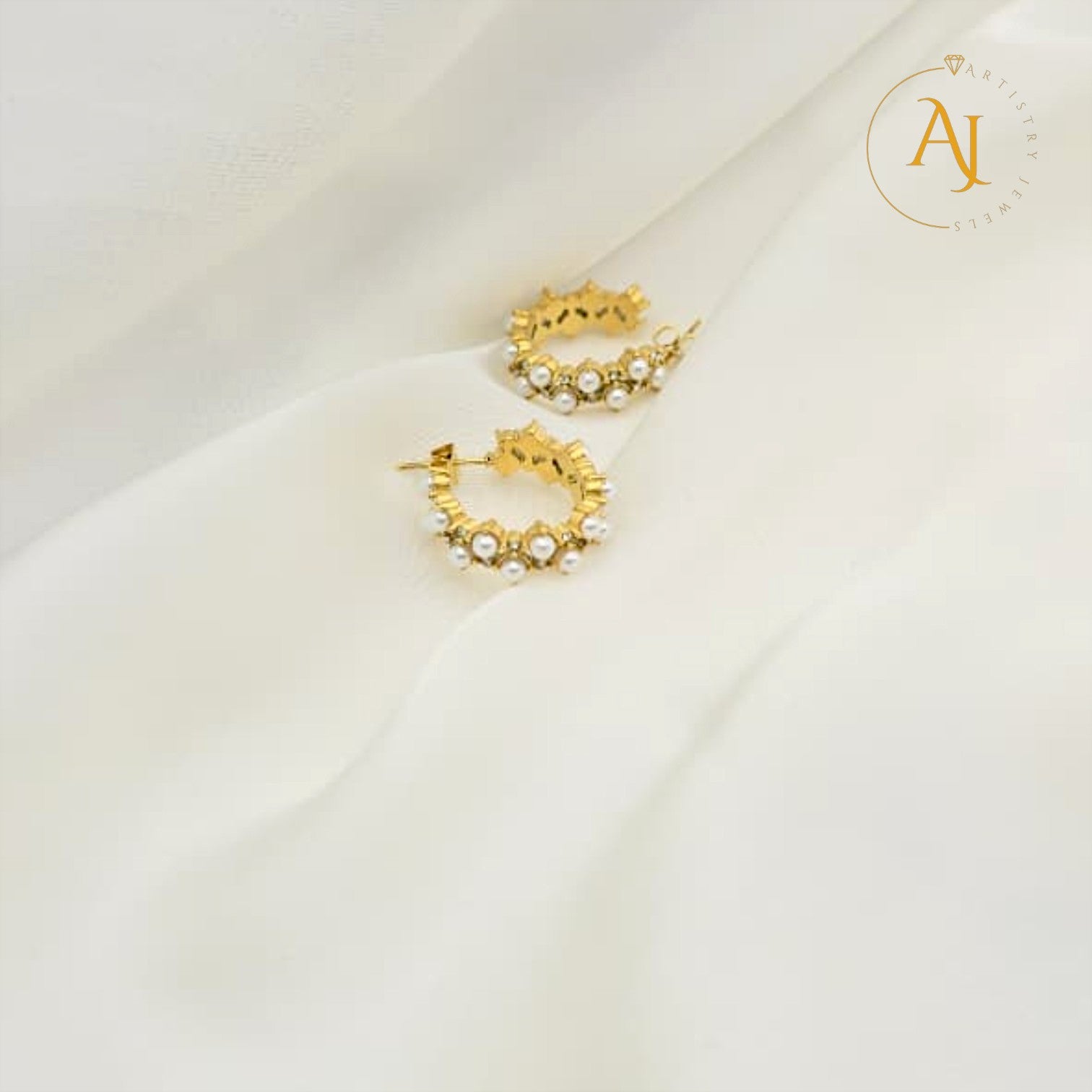 Pearl Radiance Hoops