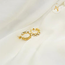 Pearl Radiance Hoops