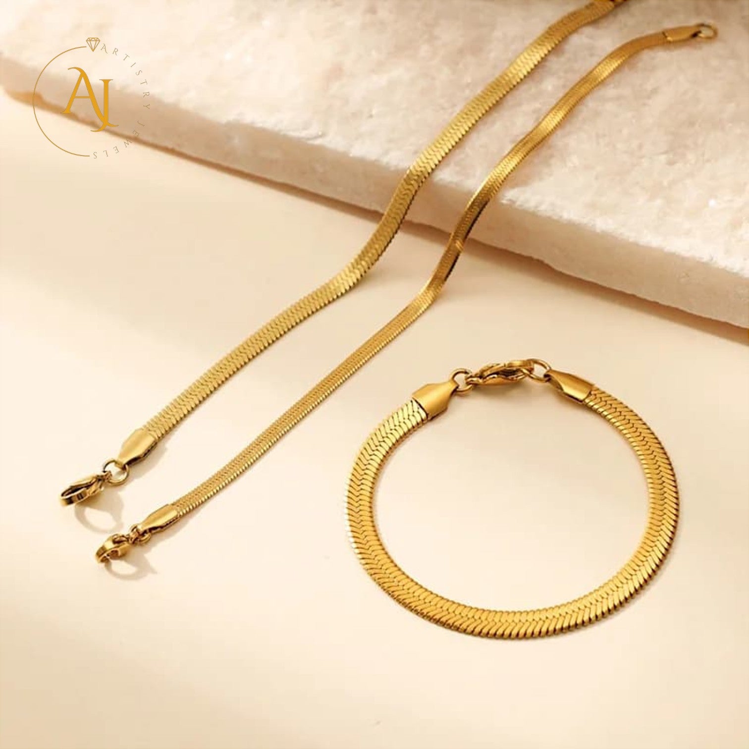 Serpent Sheen Bracelet