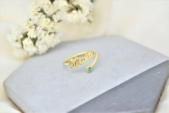 Personalized Name Ring