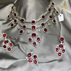 Veloura Ruby Zircon Set