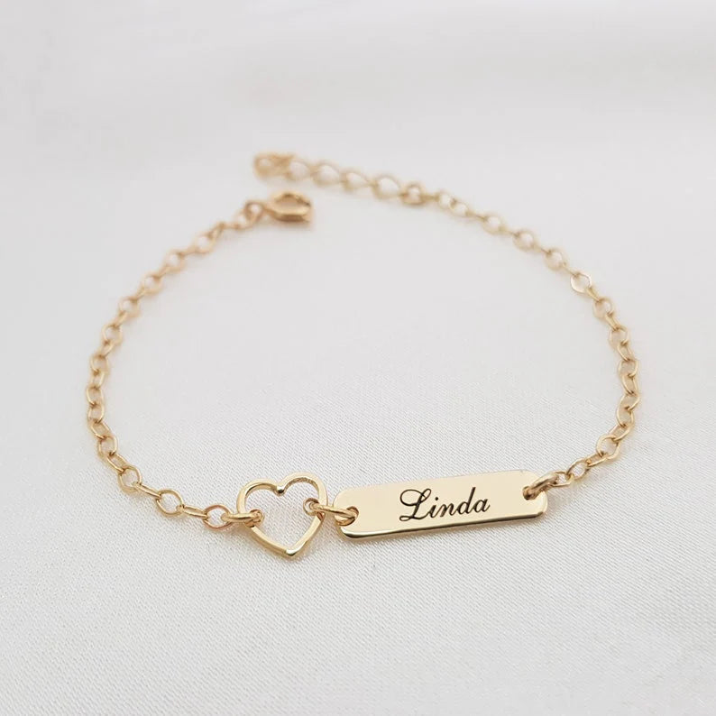Glimza Personalized Name Bracelet