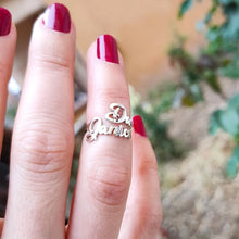 Personalize Gold and Silver ring for your love ones